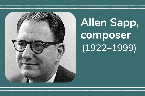 Allen Sapp, composer